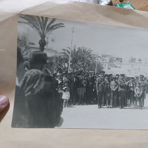 Photograph Kokkino Syros 1939 used, rare