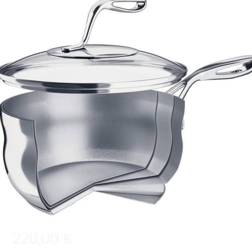 Tupperware Mastro 2.8l Stainless Steel Cookware New