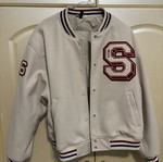 H&M bomber jacket beige like new