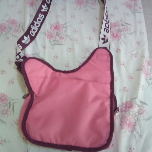 Adidas shoulder bag pink like new girls'