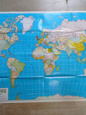 New World Political Map used