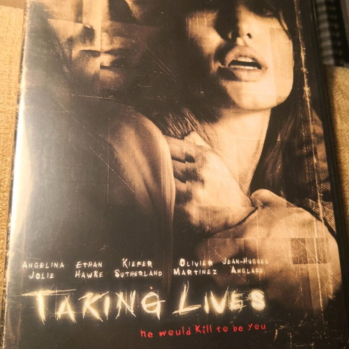 Taking Lives DVD movie like new, thriller