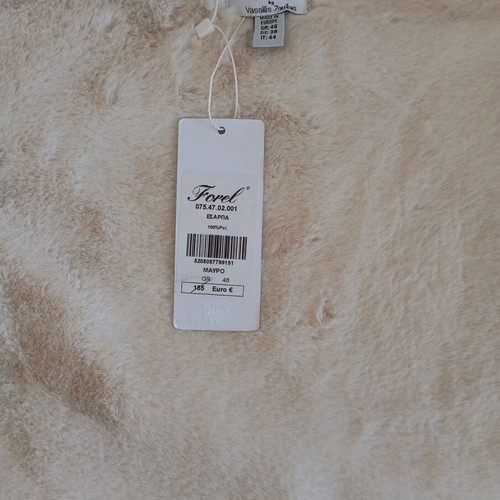 Vassilis Zoulias bolero new with tag, black and white, size XXXL