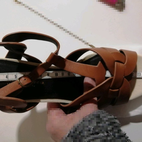 Versace sandals new, beige and brown, size 39