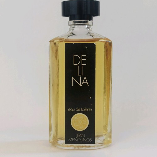 Delina eau de toilette Jean Menounos like new, vintage 100ml