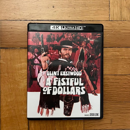 A Fistful of Dollars 4K UHD Blu-Ray like new, action adventure