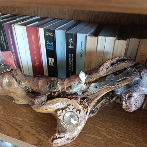Olive Wood Sculpture Handcrafted Decoration
