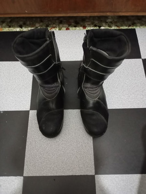 Motorcycle boots waterproof used, size 43
