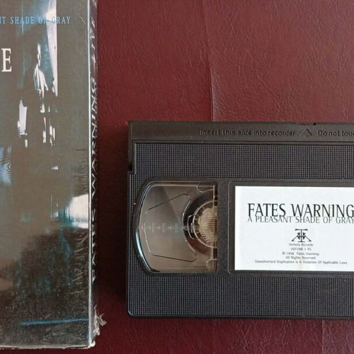 Fates Warning A Pleasant Shade Of Gray Live VHS like new, metal