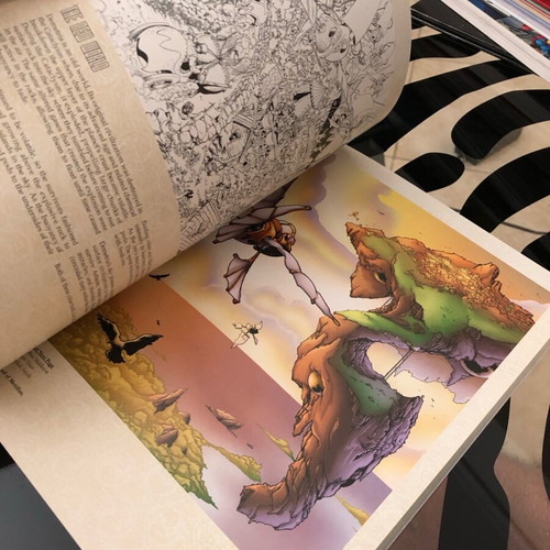 Crossgen Illustrated Oversized SC 1st printing comic book art fantasy like new 2001
