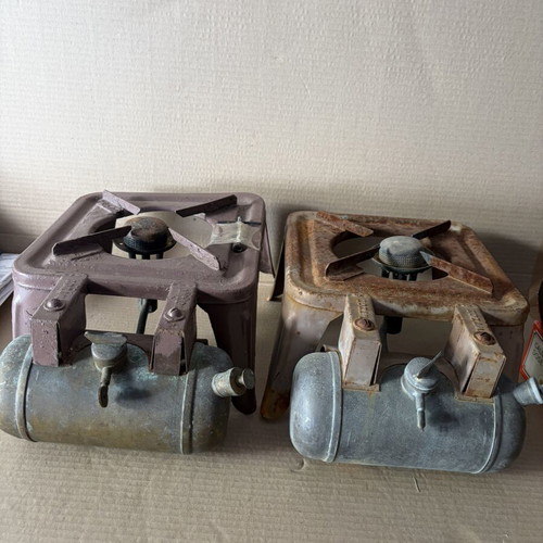Pitsos gas stoves 1950, two pieces