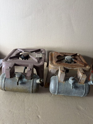 Pitsos gas stoves 1950, two pieces