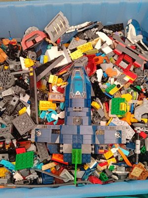 Lego τουβλάκια σαν καινούργια, 20 κιλά