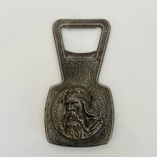 PFAFF Advertising Cast Iron Bottle Opener used, vintage rare German
