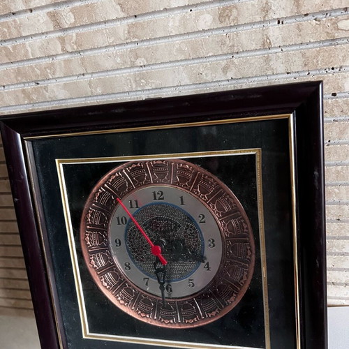Wall clock new, comes in box with battery gift