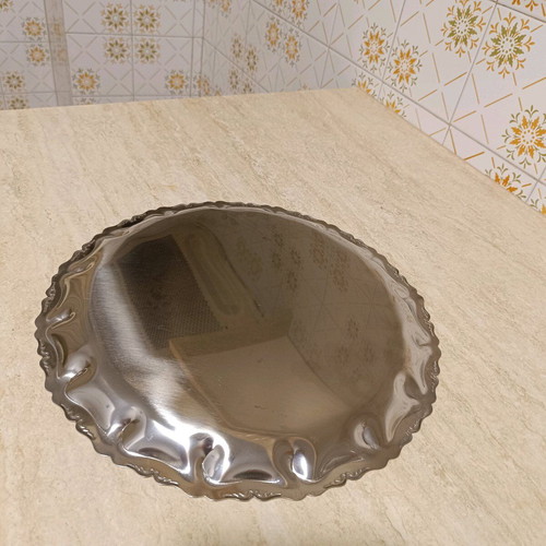 Vintage Vianox stainless steel tray 31 cm like new