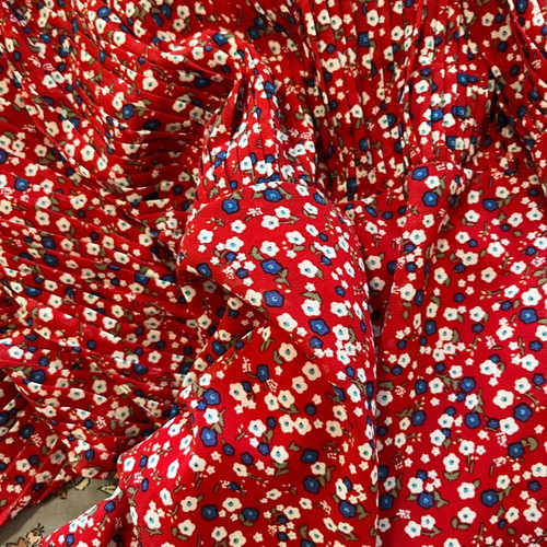 Floral dress The Korner red size 40 like new
