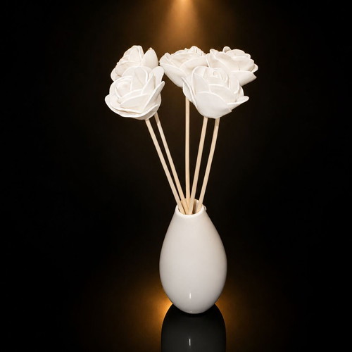 Decorative Flowers for Room Fragrance Set of 6 Sticks