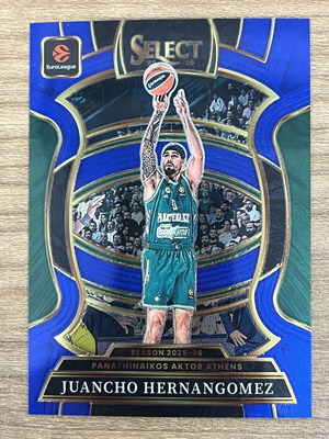 2025-26 Panini Select Euroleague Basketball Juancho Hernangomez blue card like new
