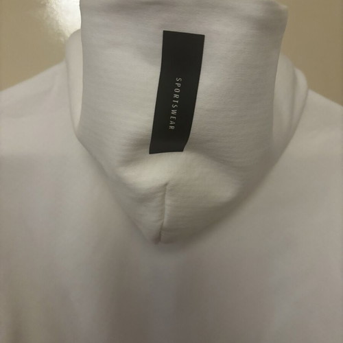 Adidas Performance white hoodie jacket, medium
