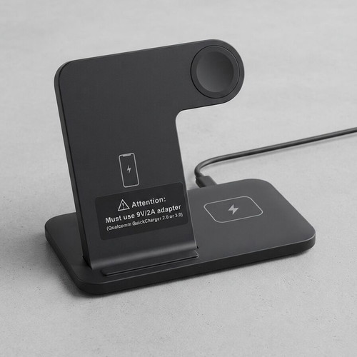 Wireless Charging Station 3 in 1 like new for Apple and Android