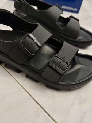 Birkenstock Mogami Terra Apex Black σανδάλια μέγεθος 42 σαν καινούργιο, regular fit