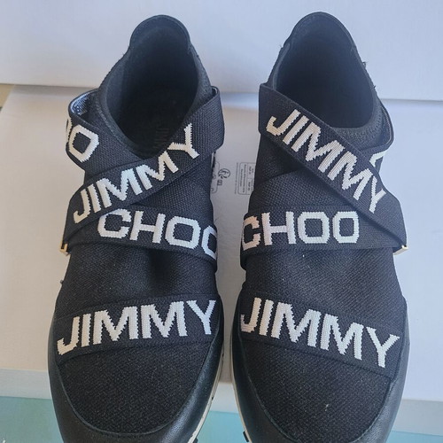 Jimmy Choo Toronto sneakers, black and white, size 38