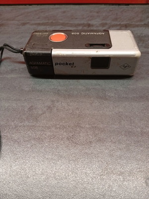 Agfa Agfamatic 508 retro camera used