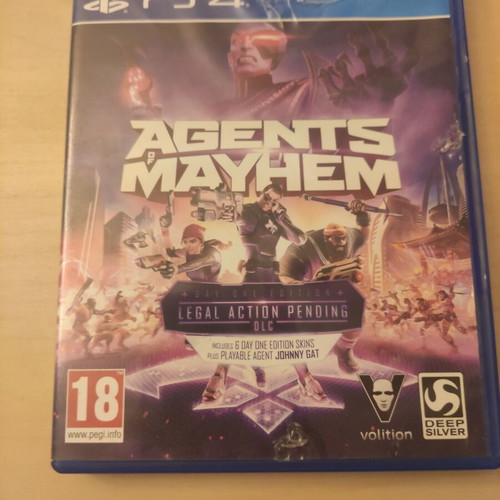 Agents of Mayhem PS4 game like new, compatible with PS5