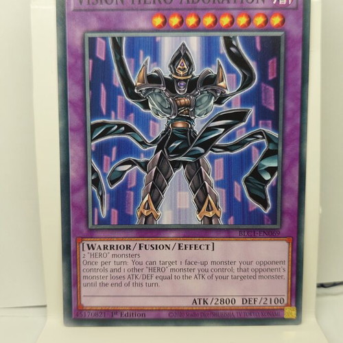 Vision HERO Adoration card
