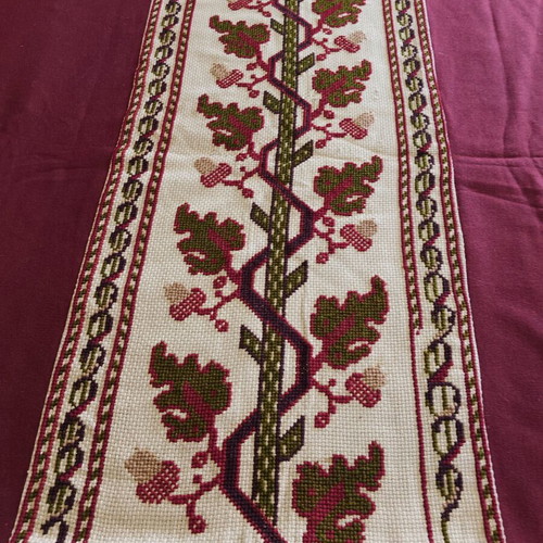 Handmade throw like new 135x180