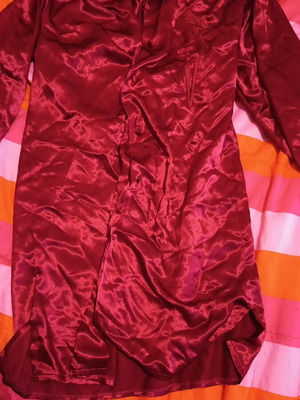 Greek company robe like new, brown and red