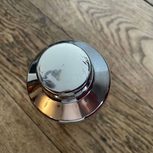 Vintage Gordon's glass shaker with plastic lid used
