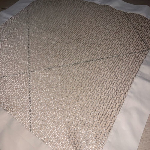 Handmade decorative towel like new, knitted