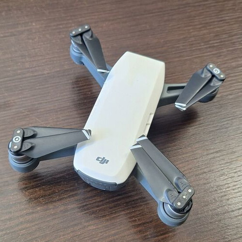DJI Spark drone used with controller and accessories