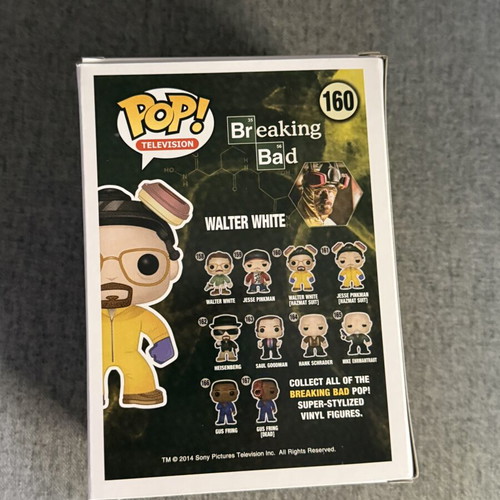 Funko POP! Breaking Bad Walter White #160 vinyl figure new