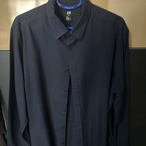 H&M dark blue men's shirt XL, like new