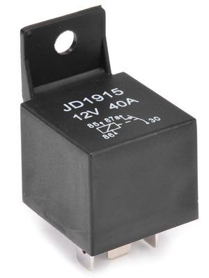 Car relay 12V 40A model JD1915 unused