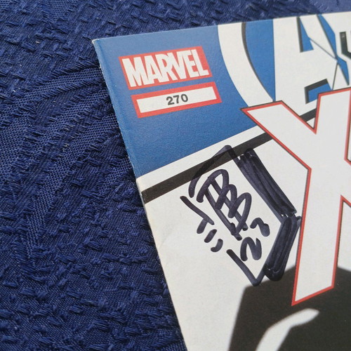 X-men Legacy #270 like new with David Baldeon signature