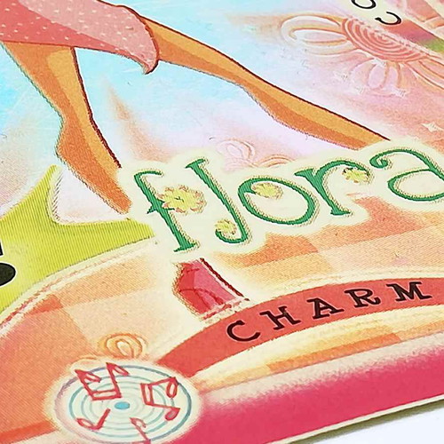 Flora Winx Club card used from 2005 Magical Fairy Game