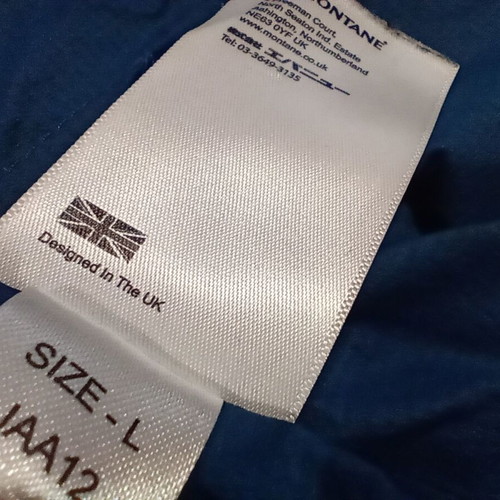 Montane Lite Speed jacket like new, size L, blue