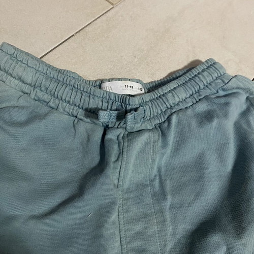 Zara boys' turquoise bermuda shorts like new, sizes 152-158 cm