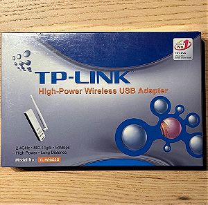 TP-LINK TL-WN422G HIGH-POWER WIRELESS USB ADAPTER (ΑΘΙΚΤΟ)