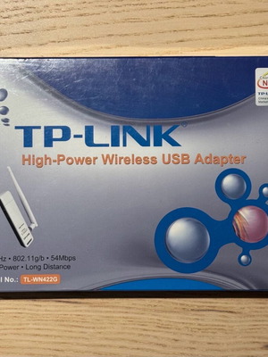 TP-LINK TL-WN422G HIGH-POWER WIRELESS USB ADAPTER (ΑΘΙΚΤΟ)
