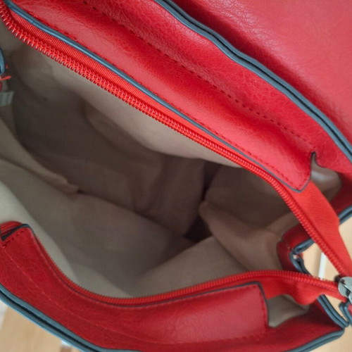 Backpack red, new with large capacity