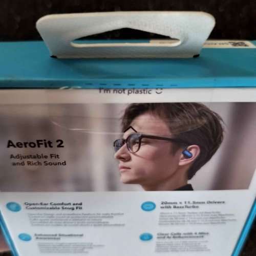 Soundcore AeroFit 2 sealed open-ear earbuds new