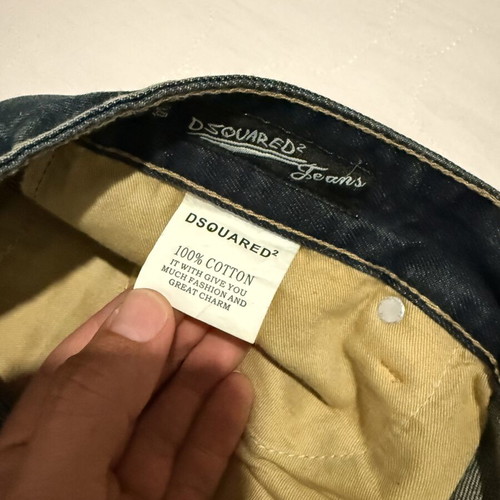 Dsquared2 Distressed Paint Splatter Jeans like new, size 30