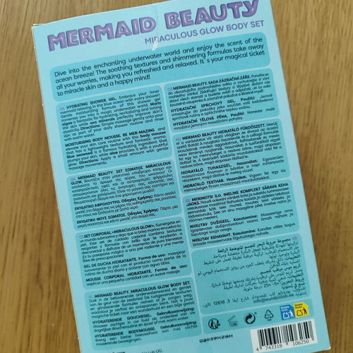 Mermaid Beauty Miraculous Glow body set