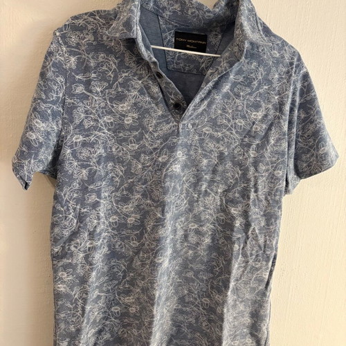Polo shirt Tony Montana like new, blue turquoise, size M