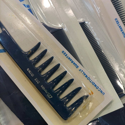 Comb set of 9 pieces new, professional, antibacterial